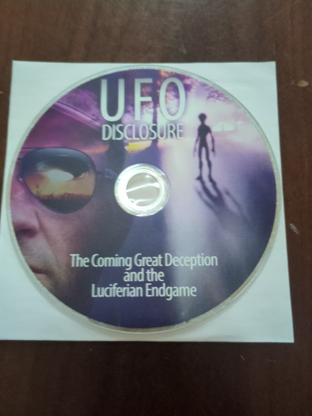 L.A. Marzulli UFO Disclosure The Coming Great Deception DVD disc only
